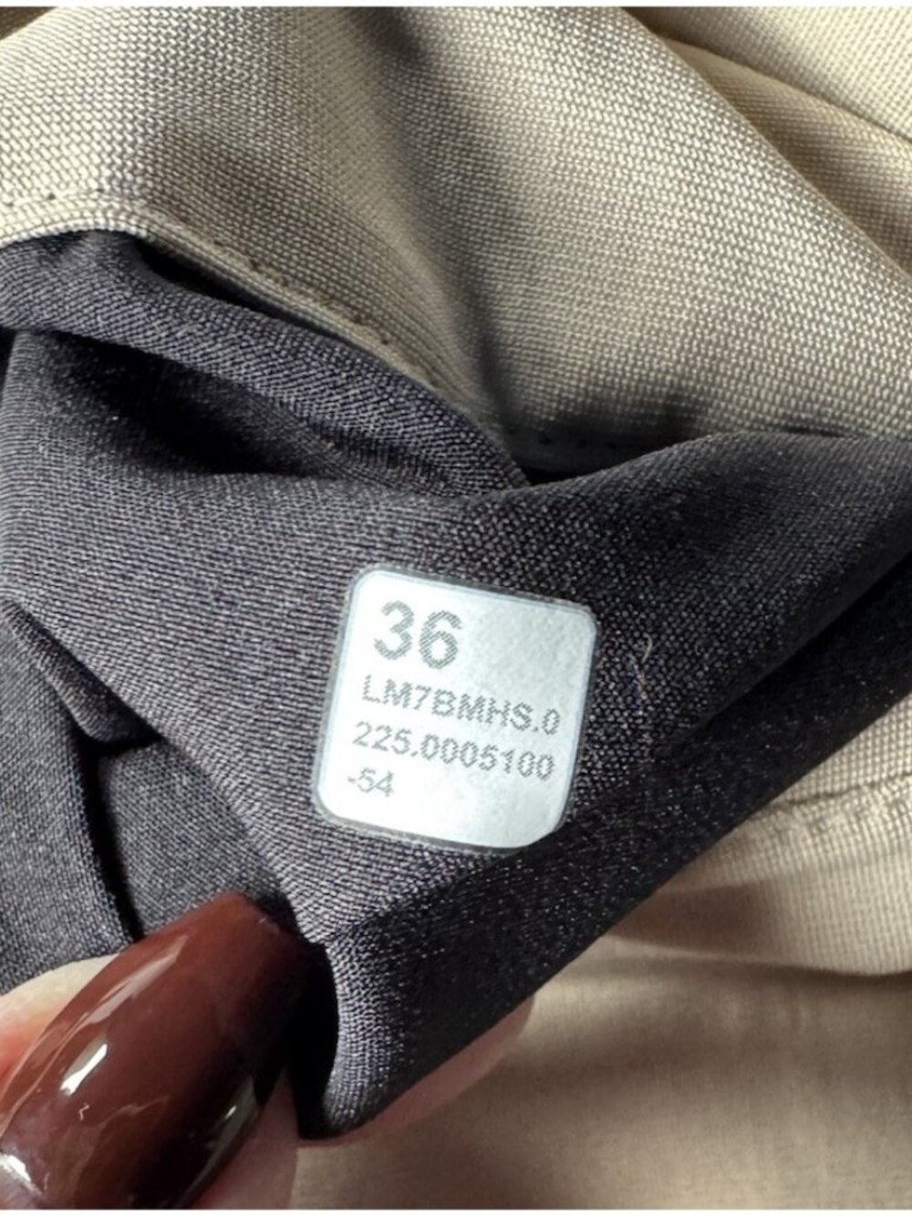 Lululemon Men’s Sz 36 ABC Classic-Fit Short 7" Warpstreme Tan Beige Stretch Golf - Picture 5 of 6